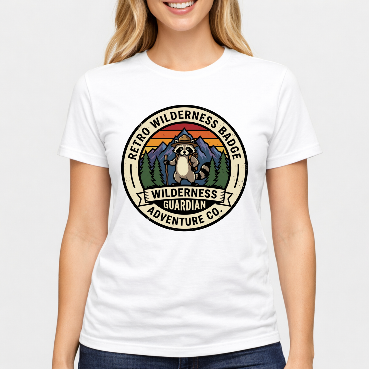 Retro Wilderness T-Shirt — Outdoor Hiking