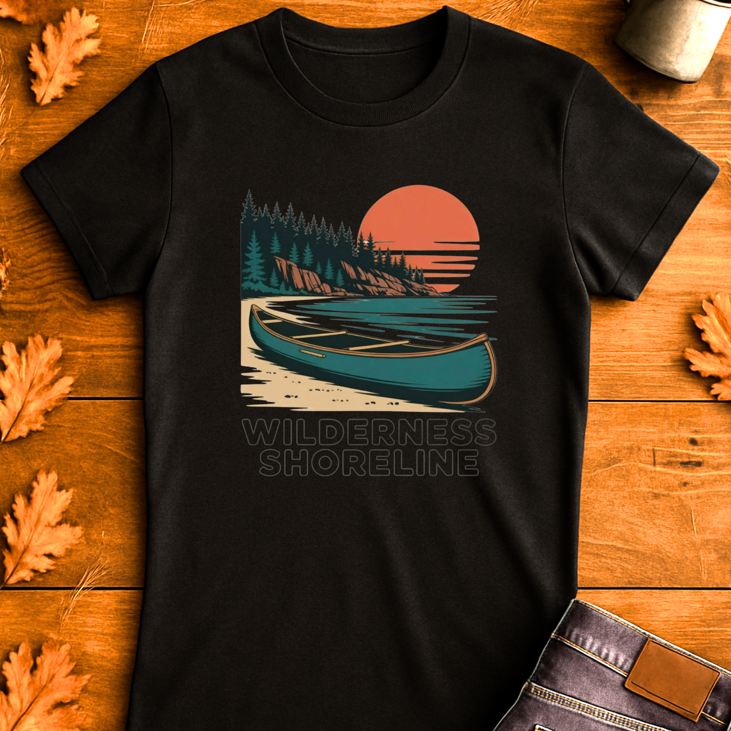 Shoreline Unisex T-Shirt - Wilderness Design