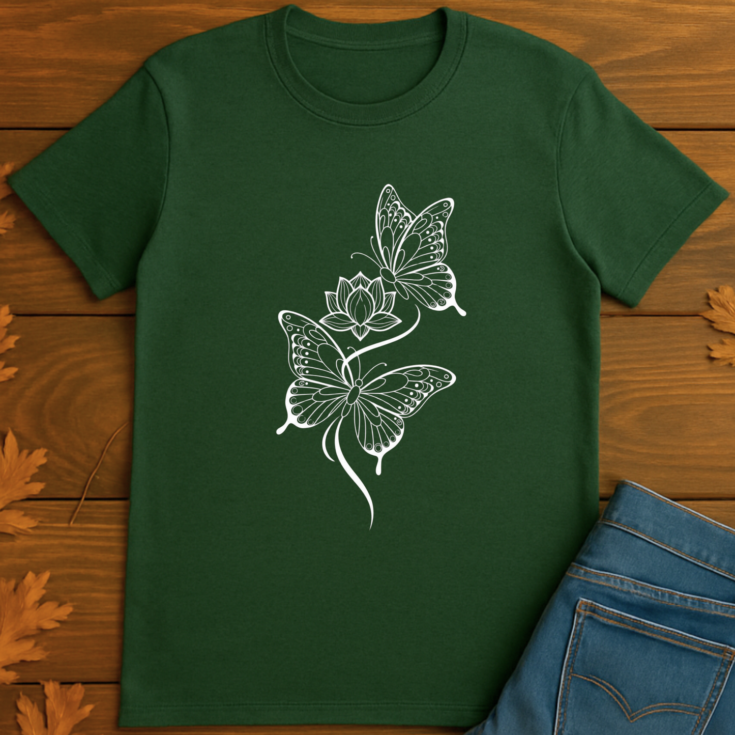 Moonlit Wings & Blossom T-Shirt