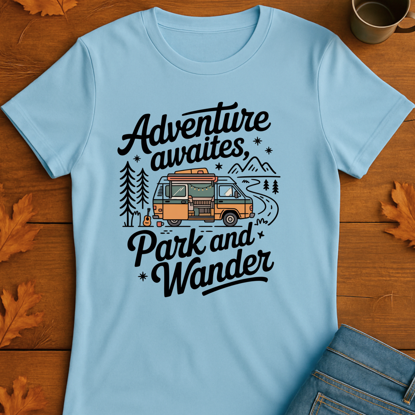 Adventure Awaits Park Wander Unisex T-Shirt