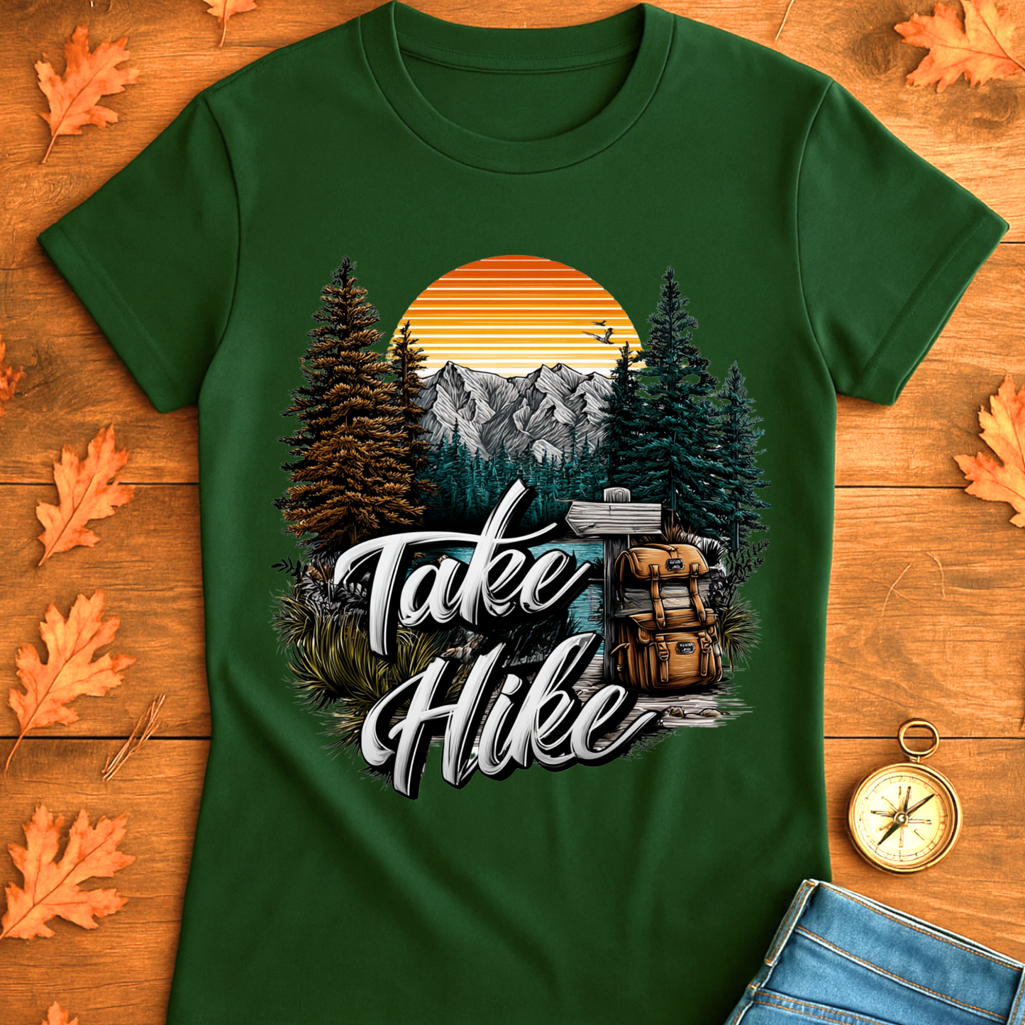 Hiking Sunset T-Shirt