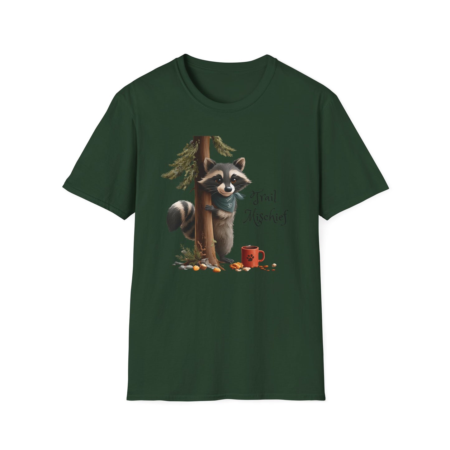 Racoon T-Shirt - Trail Mischief