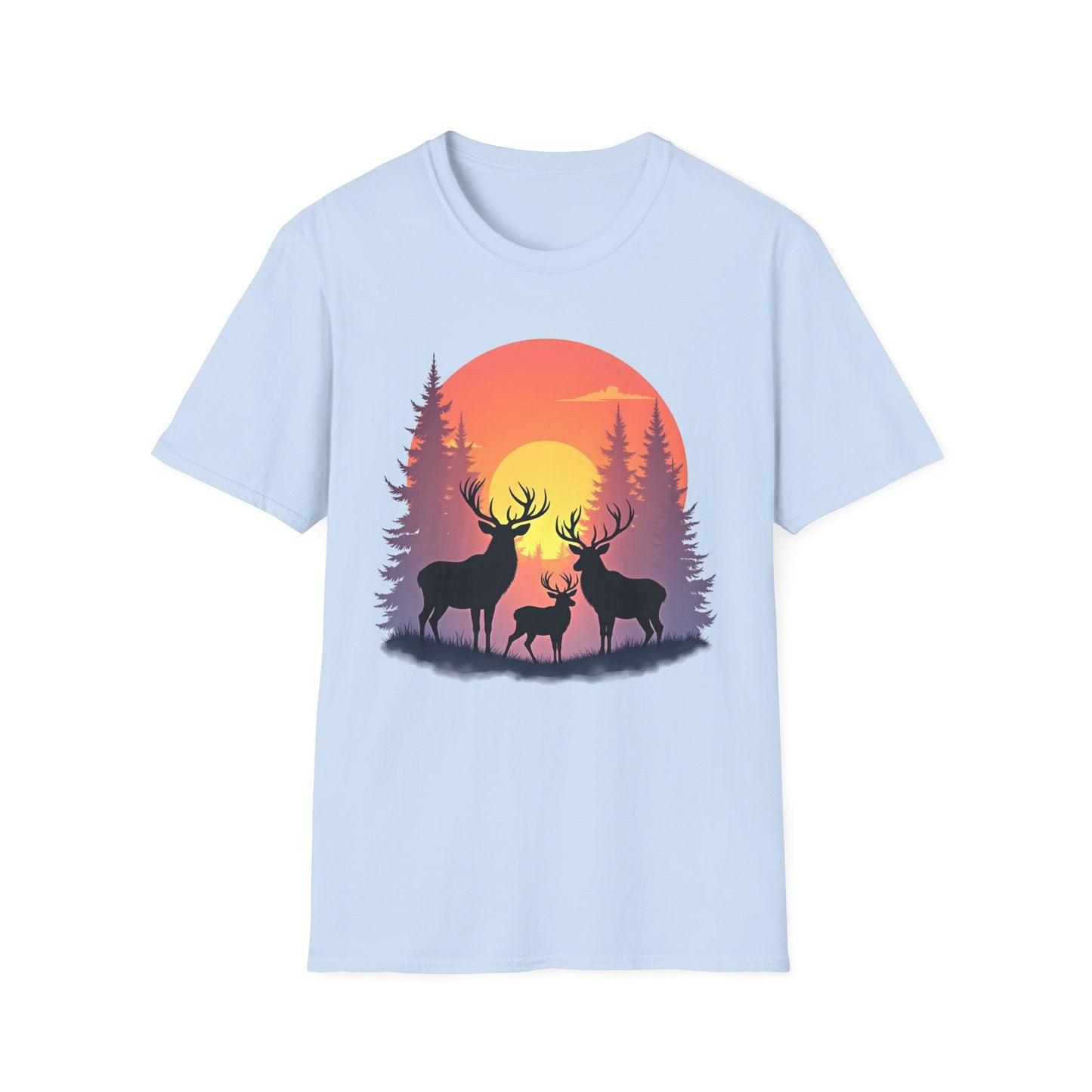 Deer Trio Softstyle T-Shirt