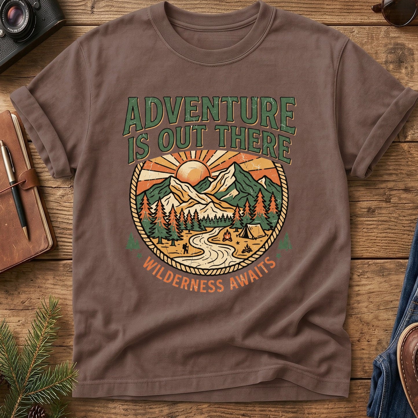 Adventure Is Out There Tee