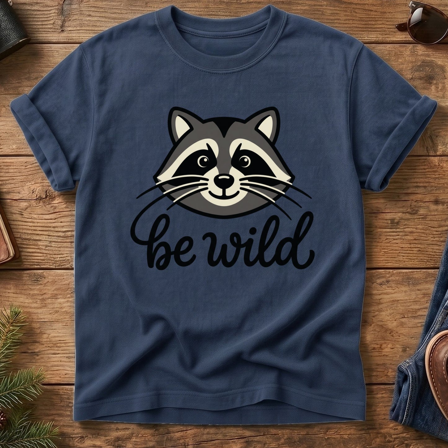 Be Wild Raccoon Tee