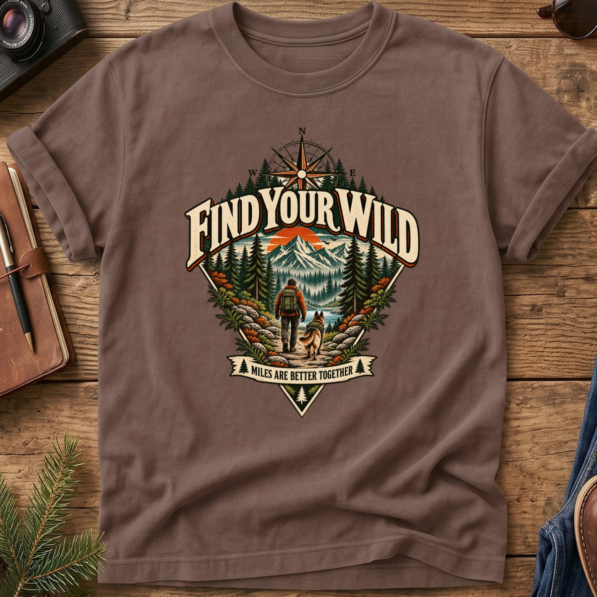 Find Your Wild Hiking Tee