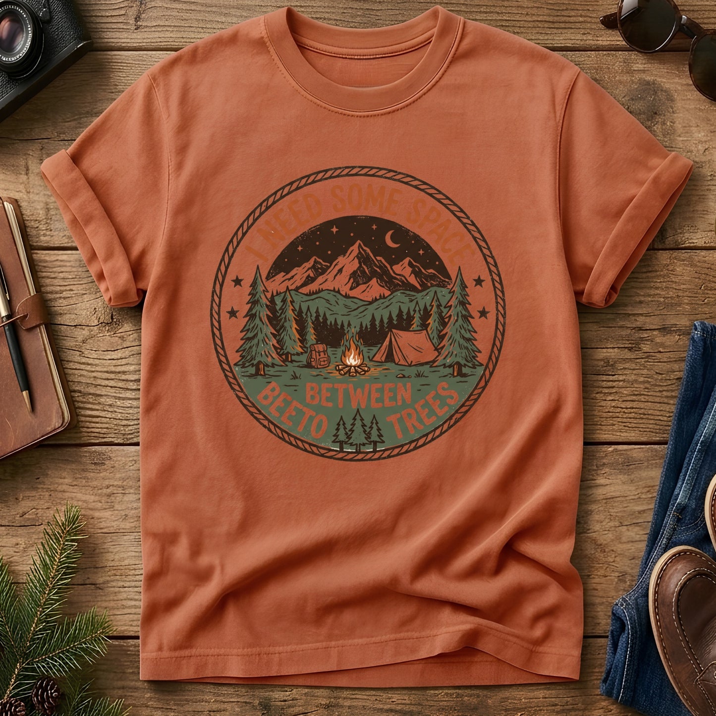 I Need Some Space Tee – I Need Some Space graphic on Yam Softstyle t-shirt
