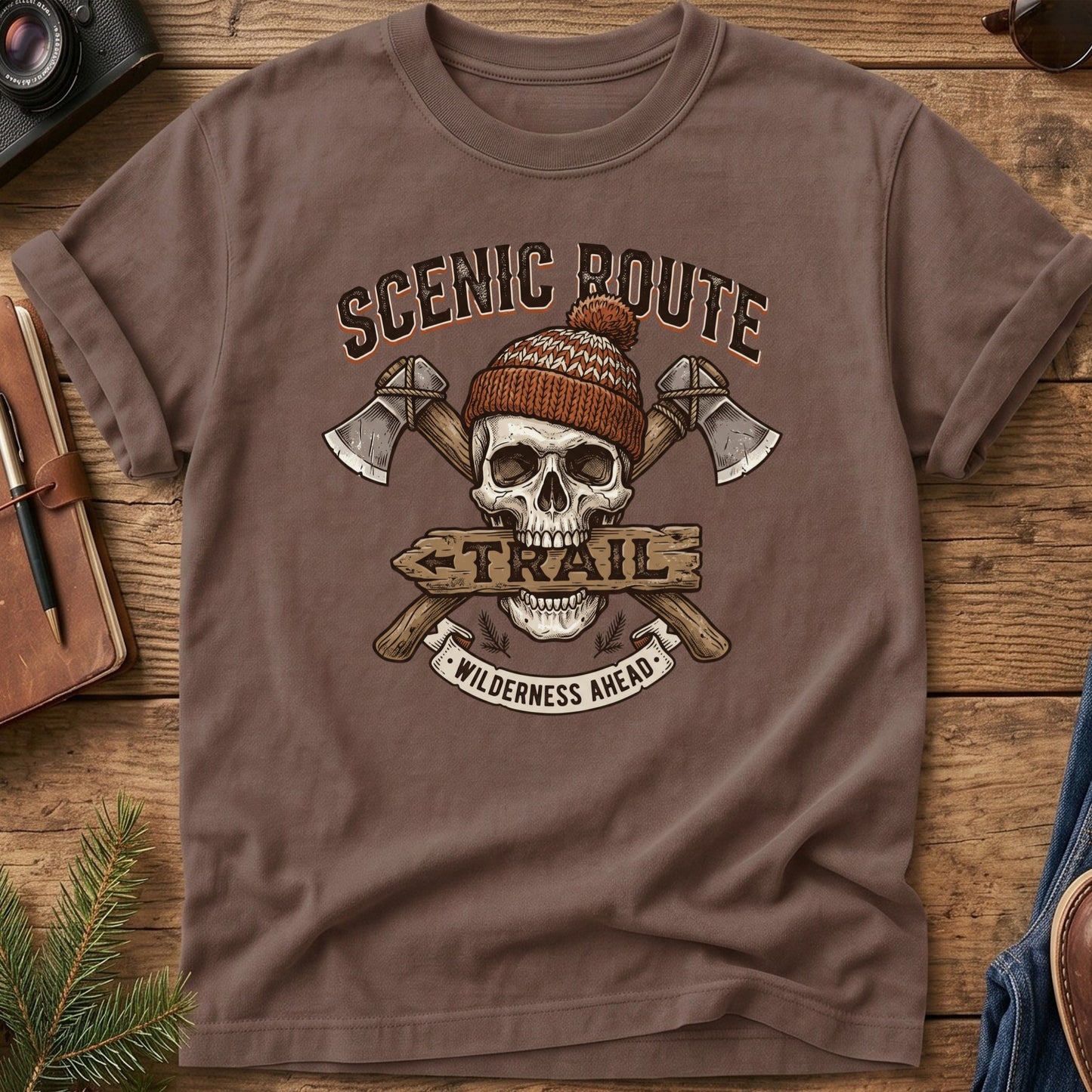 Lumberjack Skull Tee