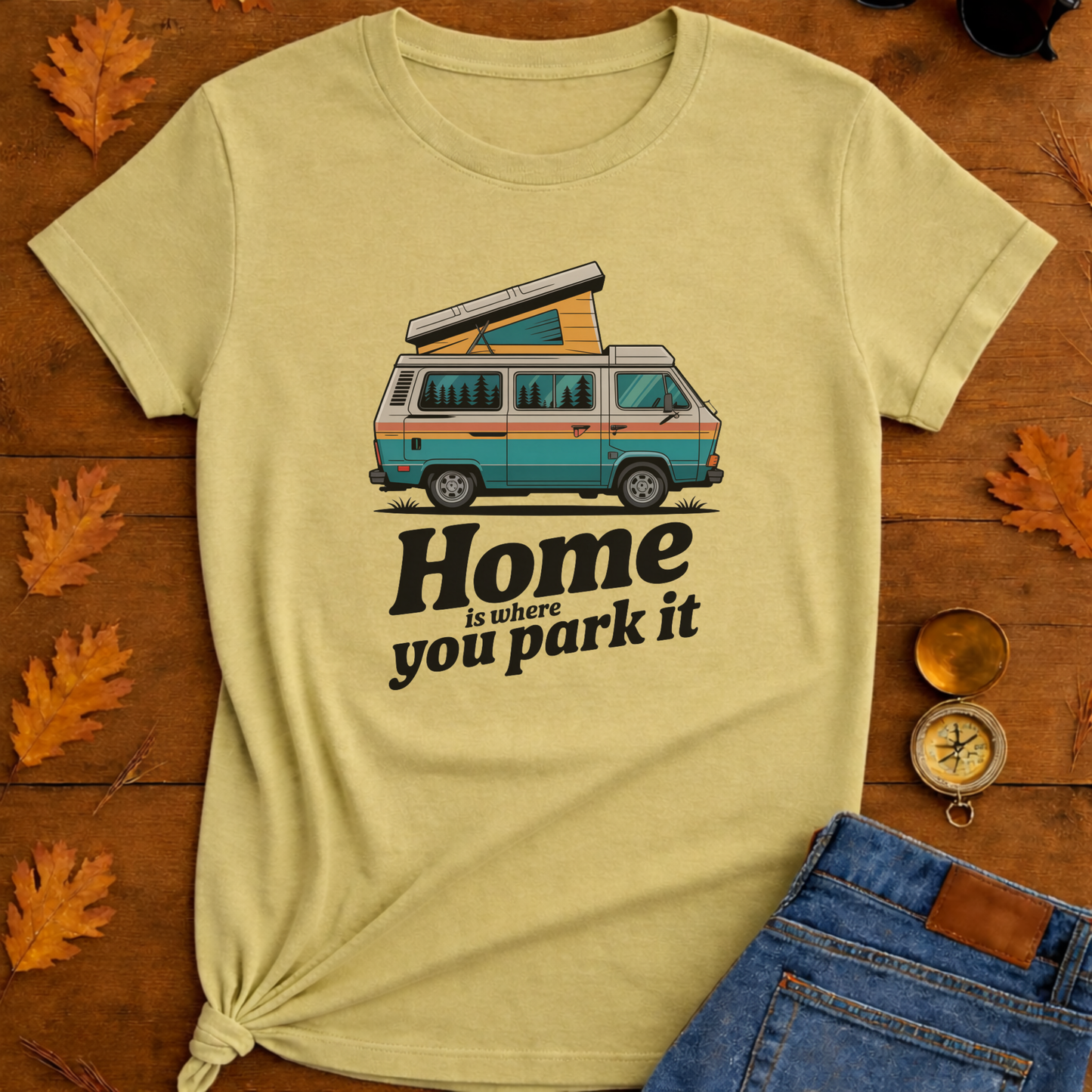Campervan Camping Shirt
