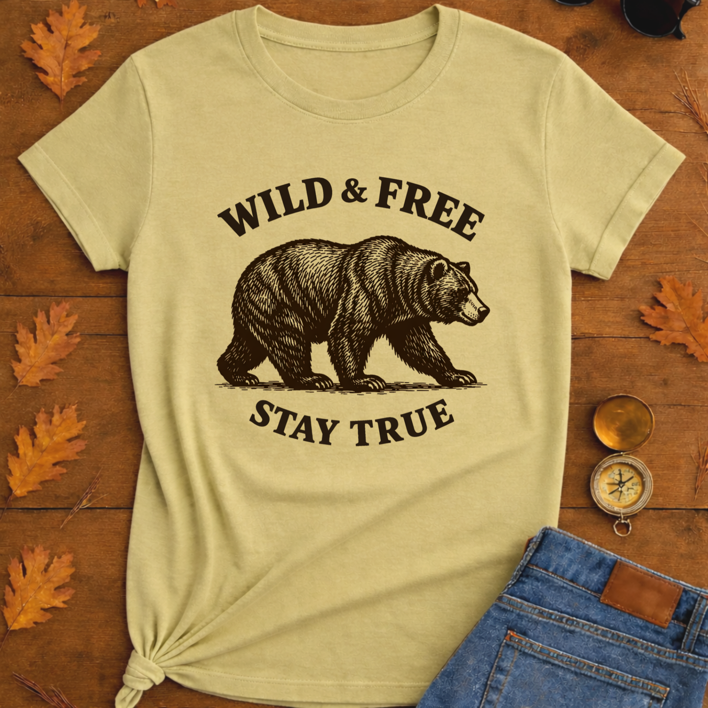 Wild and Free Bear Explore T-Shirt