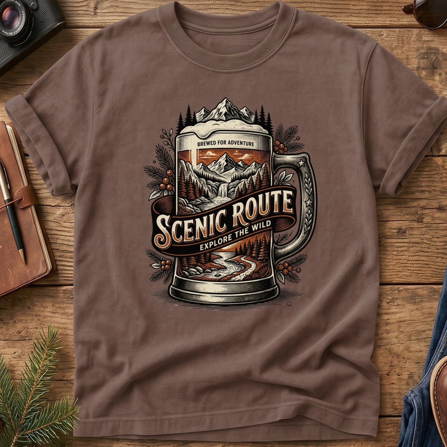 Scenic Beer Mug Tee