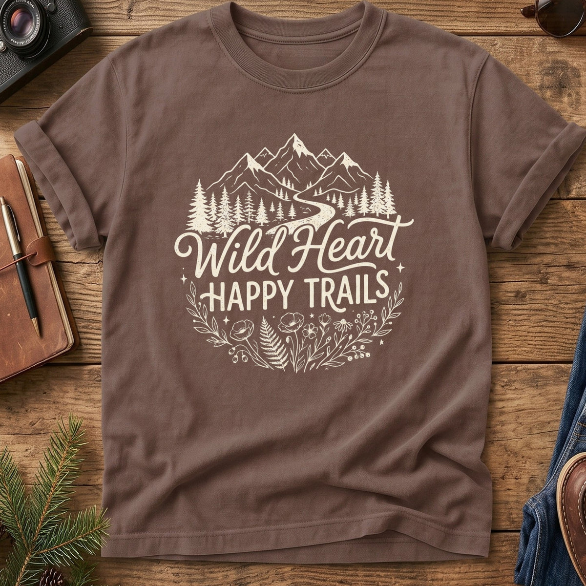 Wild Heart Happy Trails Tee – graphic tee, view 7