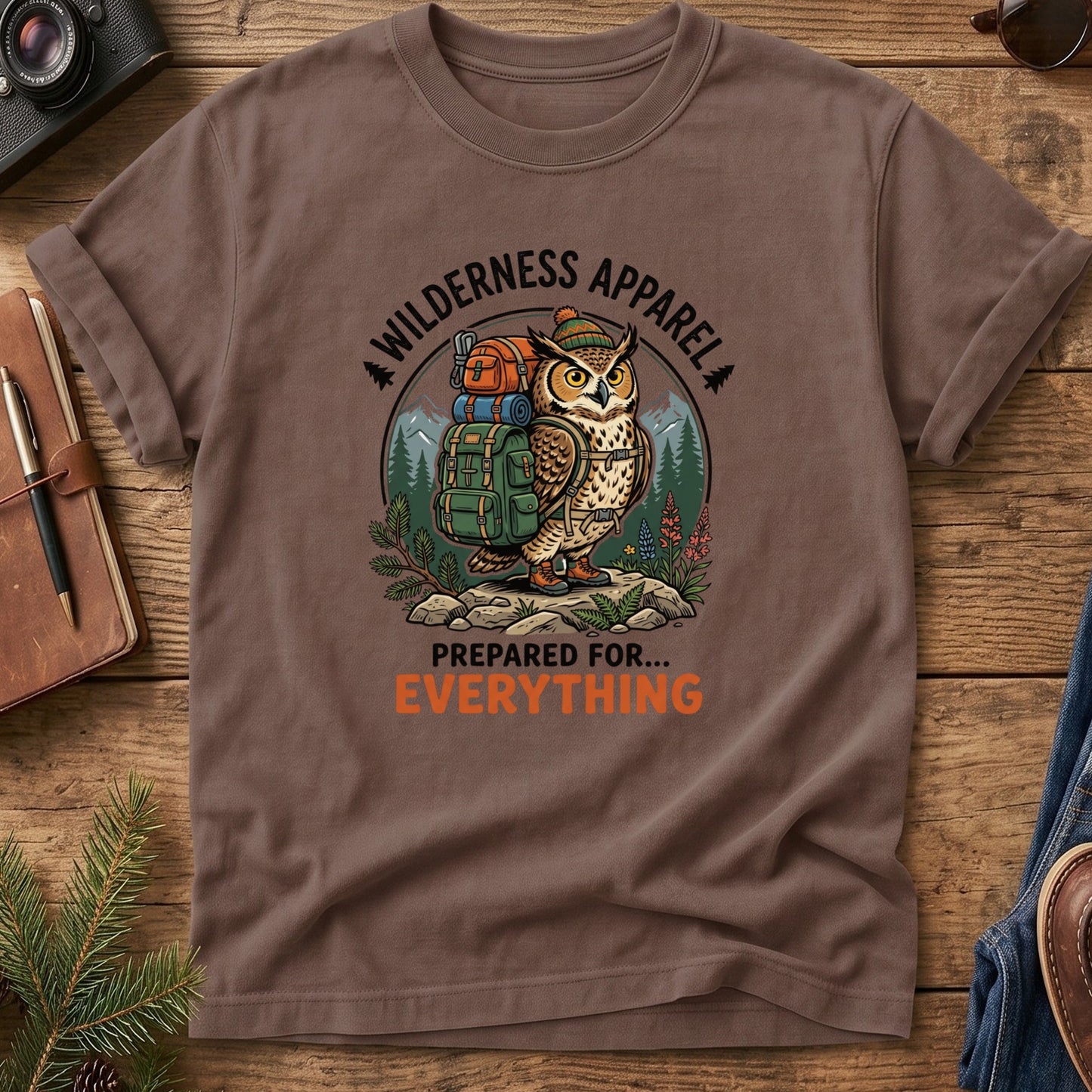 Prepared for Everything Tee – lifestyle photo, garment-dyed Comfort Colors tee