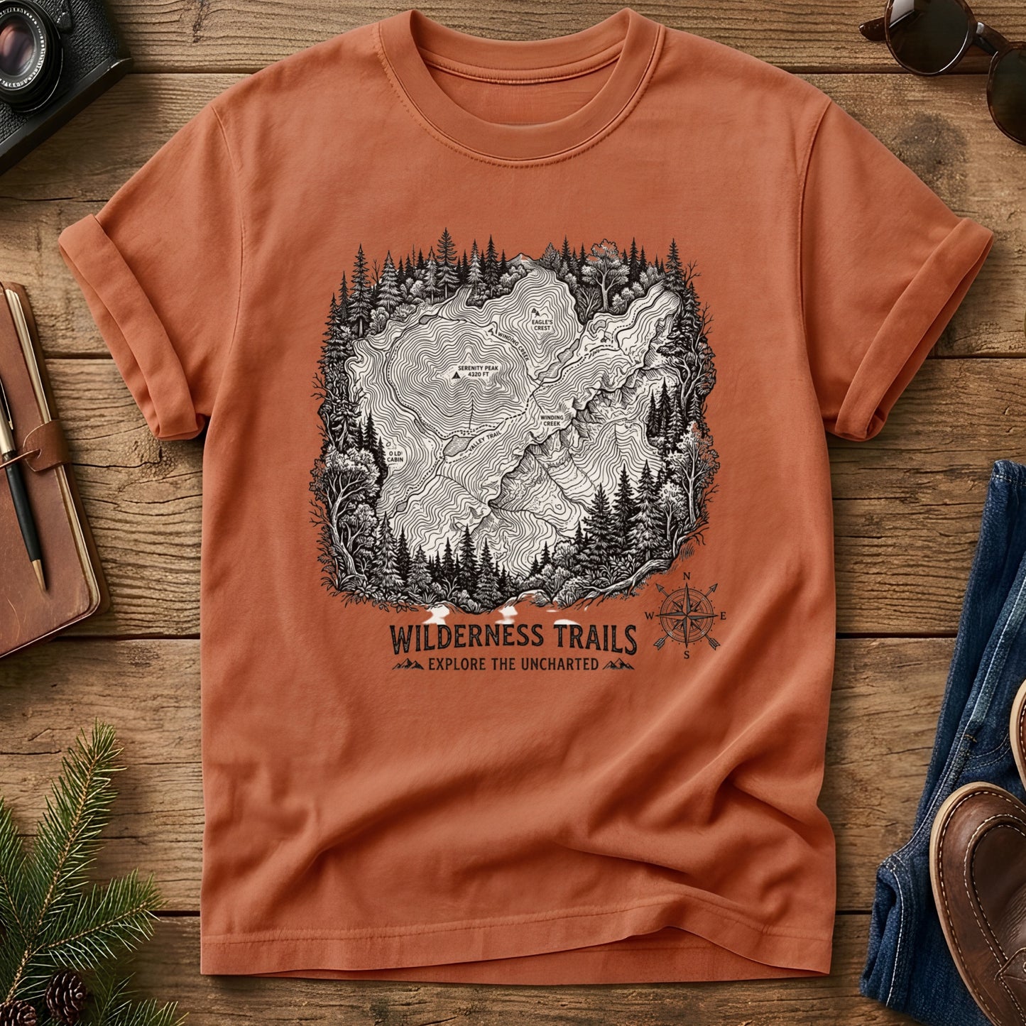 Wilderness Trails Sketch Tee