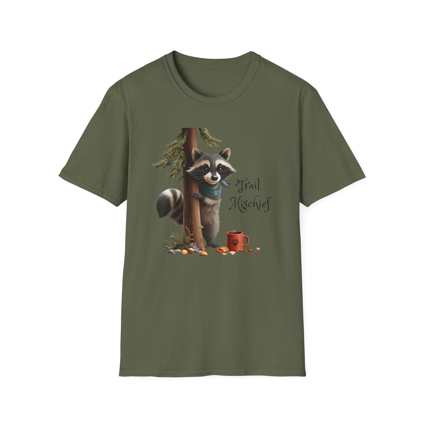 Racoon T-Shirt - Trail Mischief