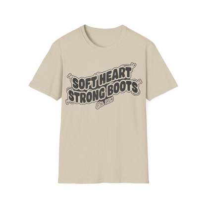 Soft Heart Strong Boots T-Shirt