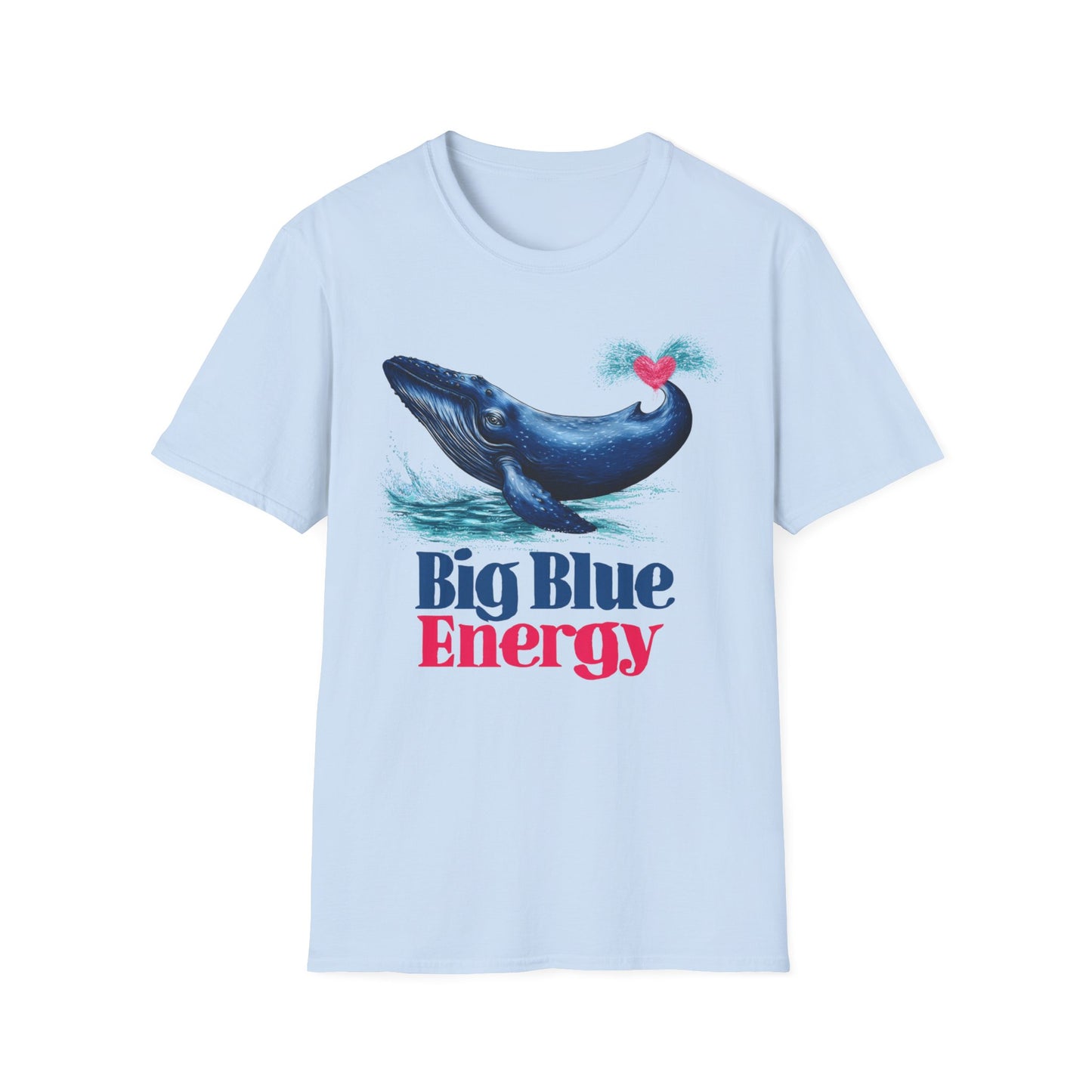 Blue Whale Energy Unisex T-Shirt