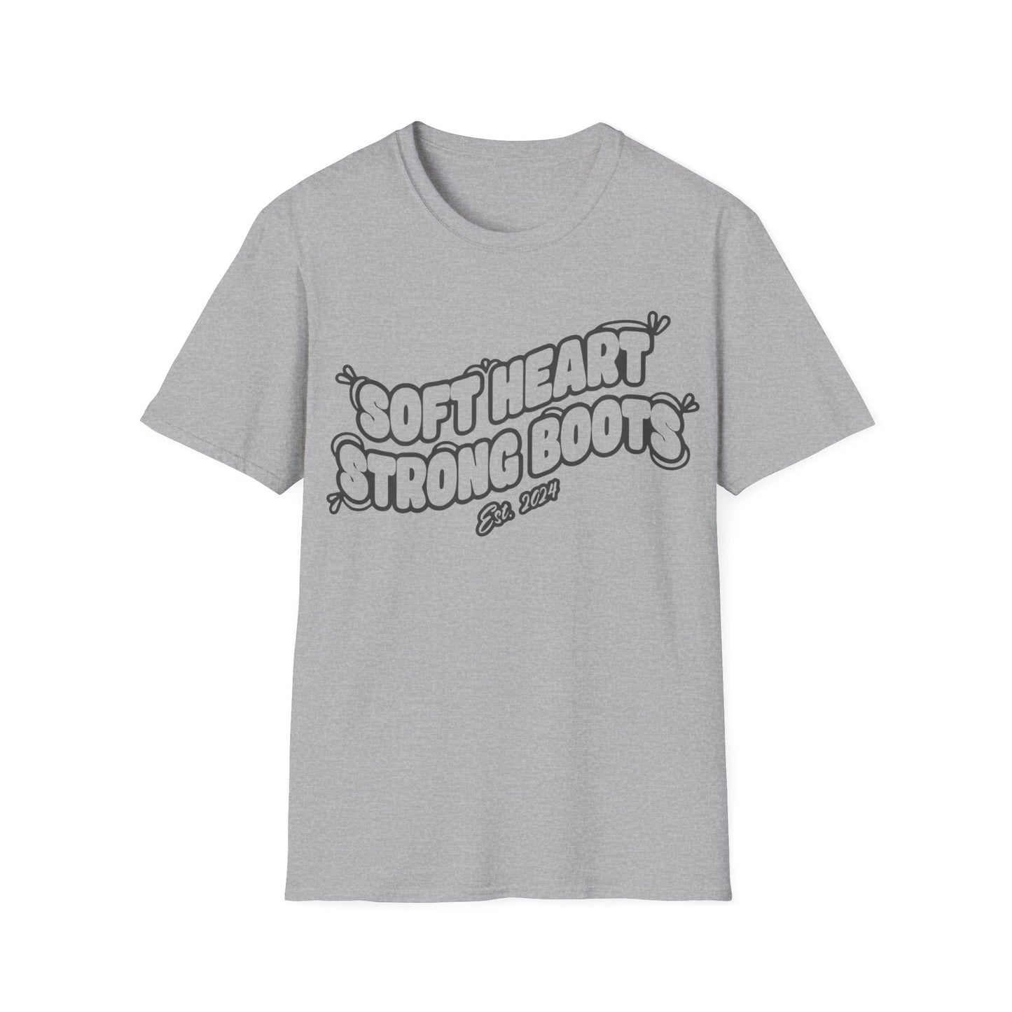Soft Heart Strong Boots T-Shirt