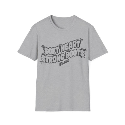 Soft Heart Strong Boots T-Shirt