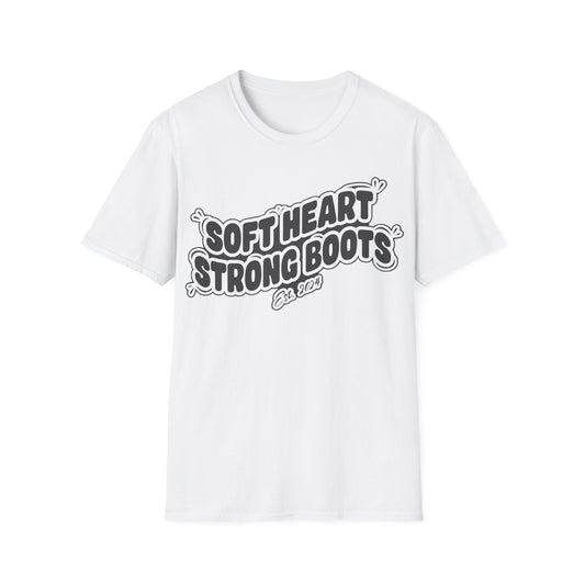 Soft Heart Strong Boots T-Shirt