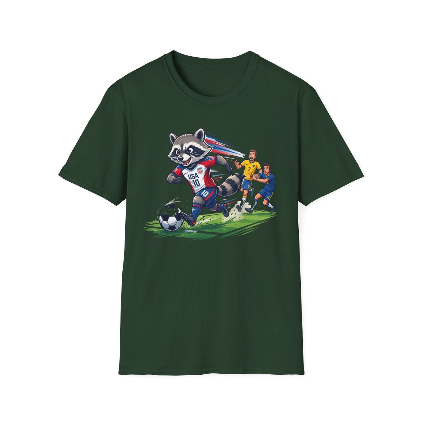 Raccoon Dribbling T-Shirt