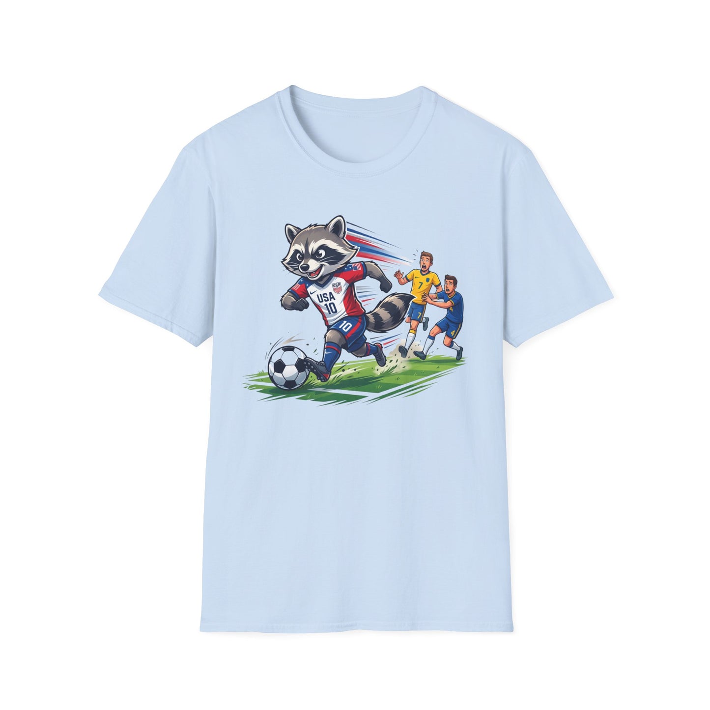 Raccoon Dribbling T-Shirt