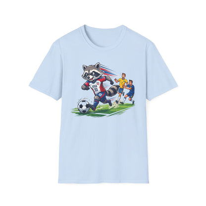 Raccoon Dribbling T-Shirt