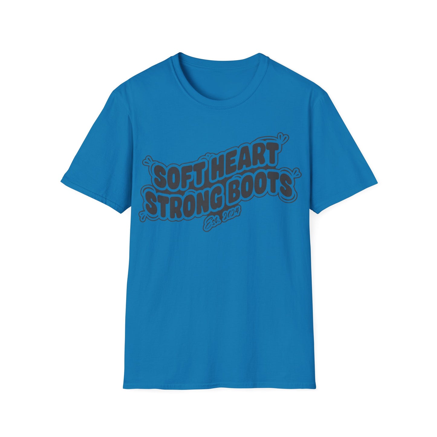 Soft Heart Strong Boots T-Shirt