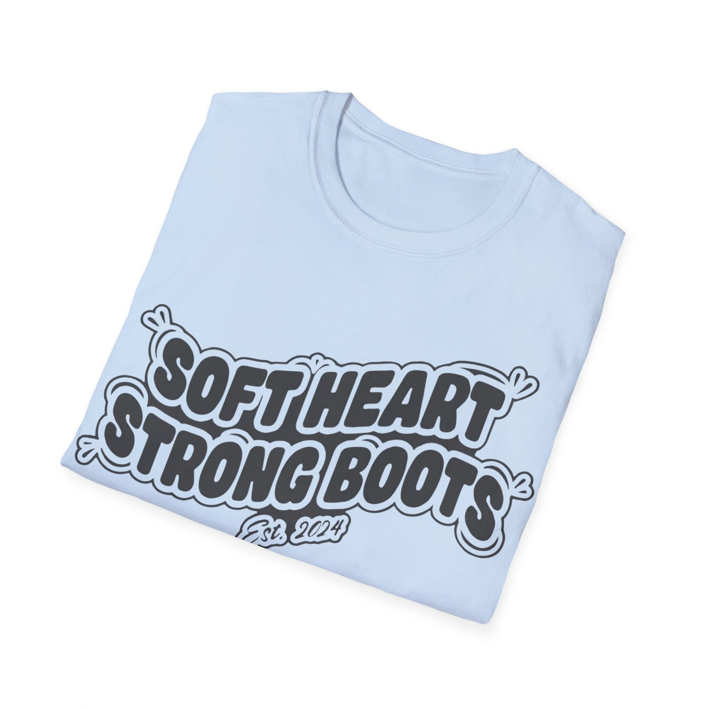 Soft Heart Strong Boots T-Shirt