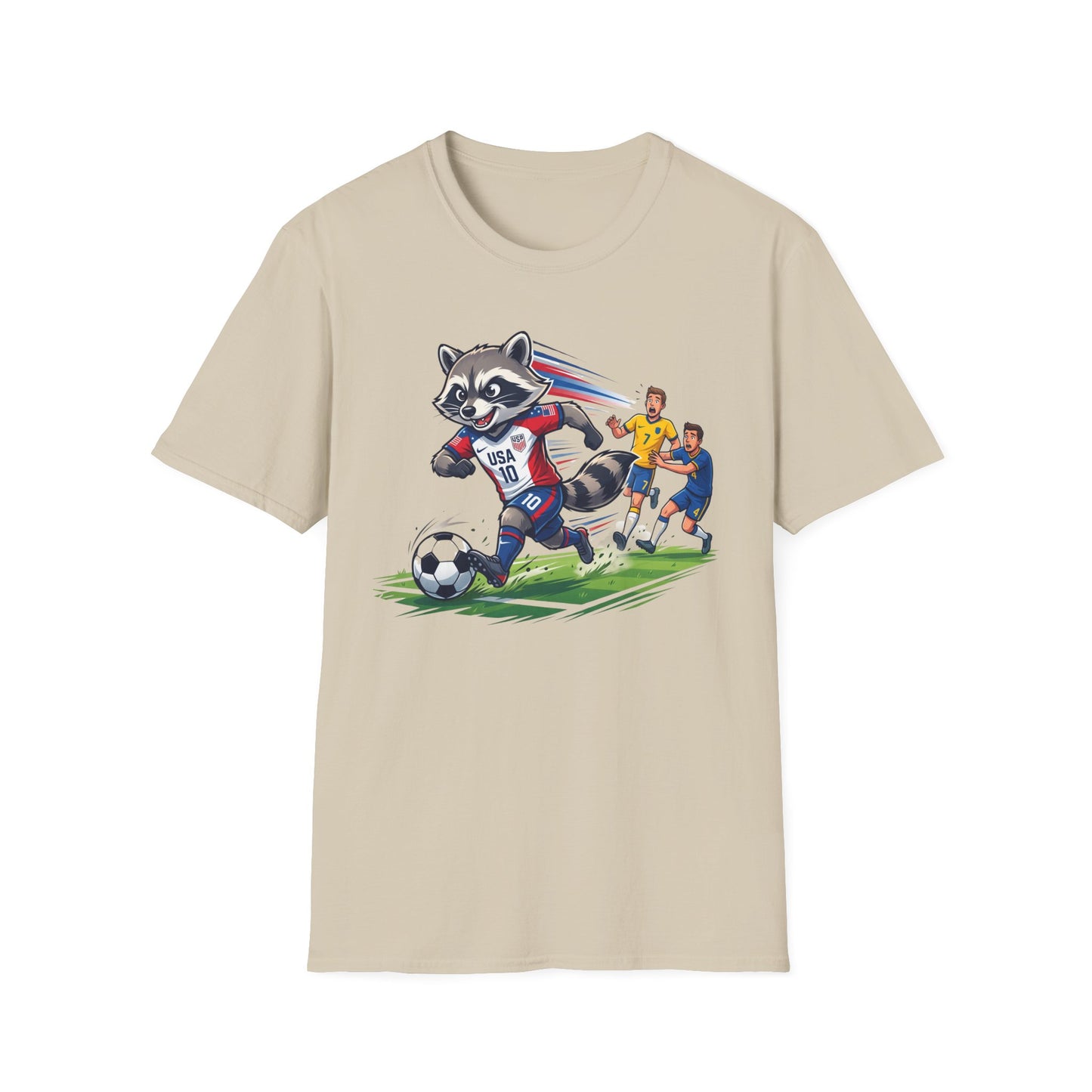 Raccoon Dribbling T-Shirt