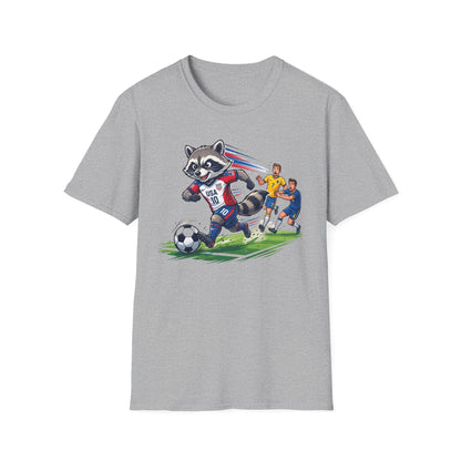 Raccoon Dribbling T-Shirt