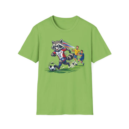 Raccoon Dribbling T-Shirt