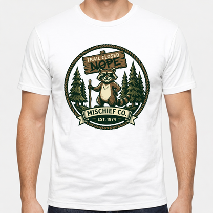 Trail close T-Shirt — Outdoor Hiking Nature Tee