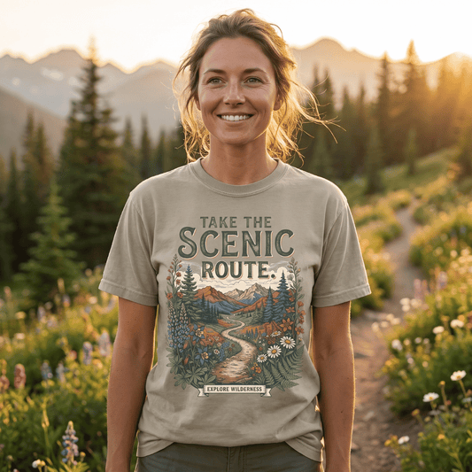 The Scenic Route Tee