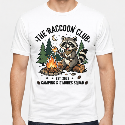 The raccoon camping  T-Shirt