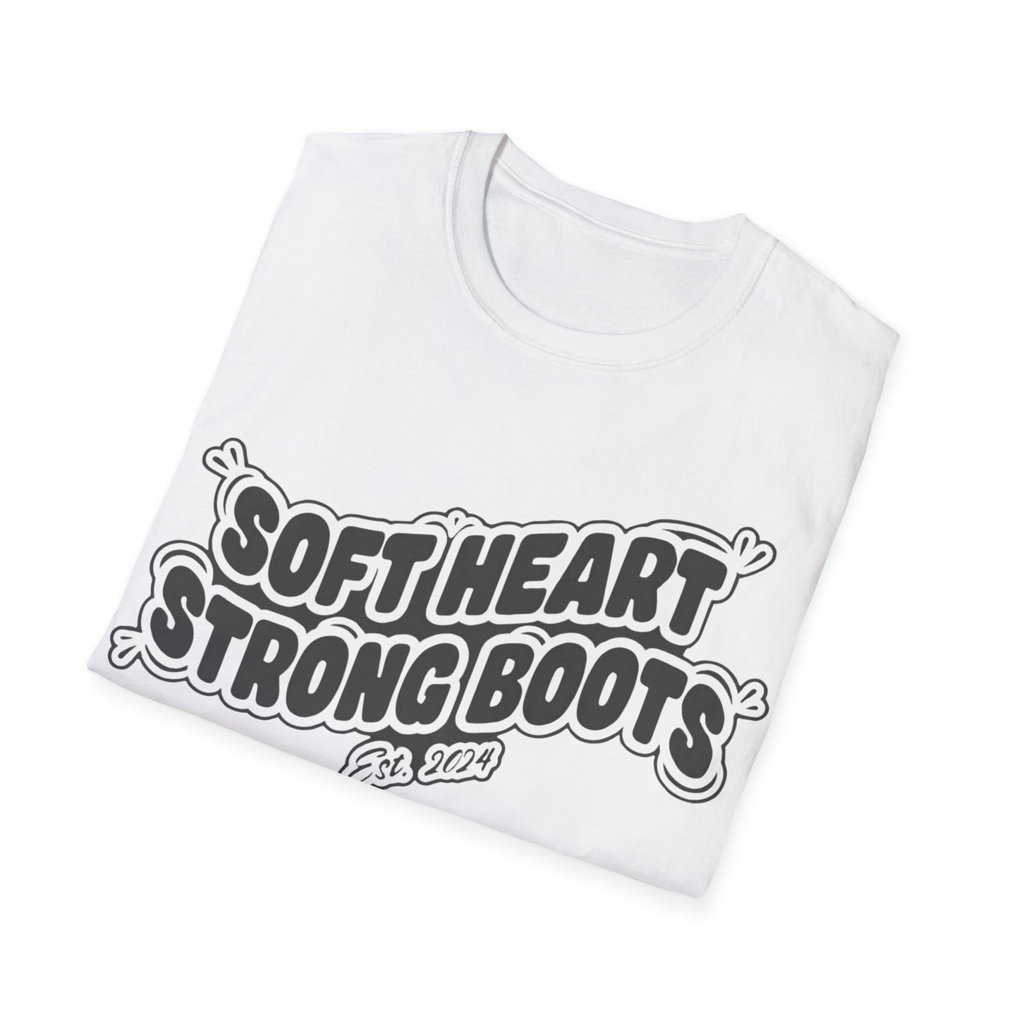 Soft Heart Strong Boots T-Shirt