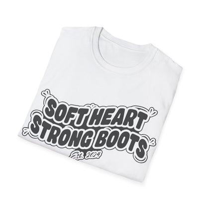 Soft Heart Strong Boots T-Shirt
