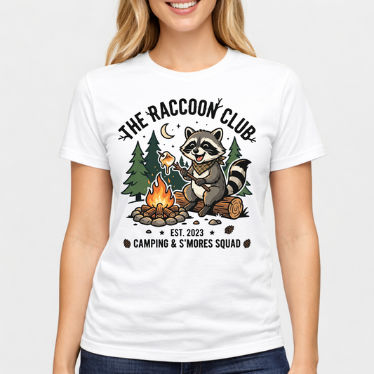 The raccoon camping  T-Shirt