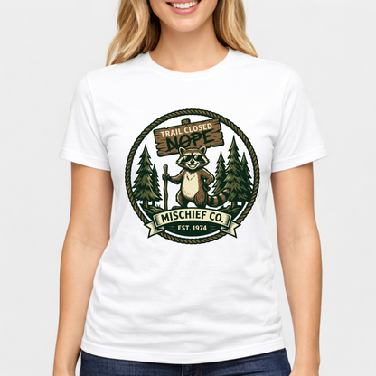 Trail close T-Shirt — Outdoor Hiking Nature Tee