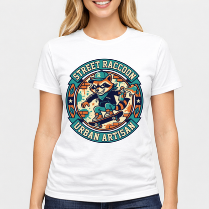 Street Raccoon Urban Artisan T-Shirt