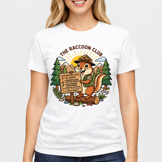 Chipmunk Acting Like the Campground Sheriff T-Shirt