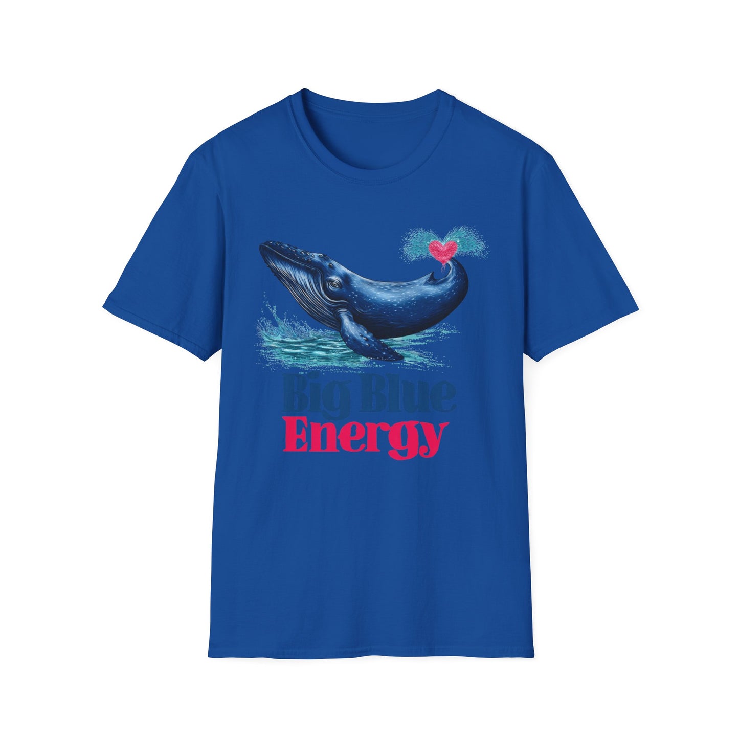 Blue Whale Energy Unisex T-Shirt