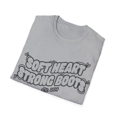Soft Heart Strong Boots T-Shirt