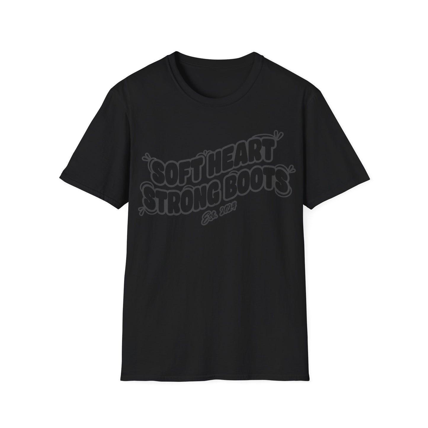 Soft Heart Strong Boots T-Shirt