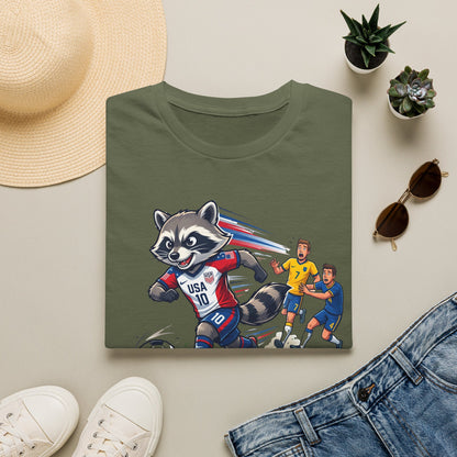 Raccoon Dribbling T-Shirt
