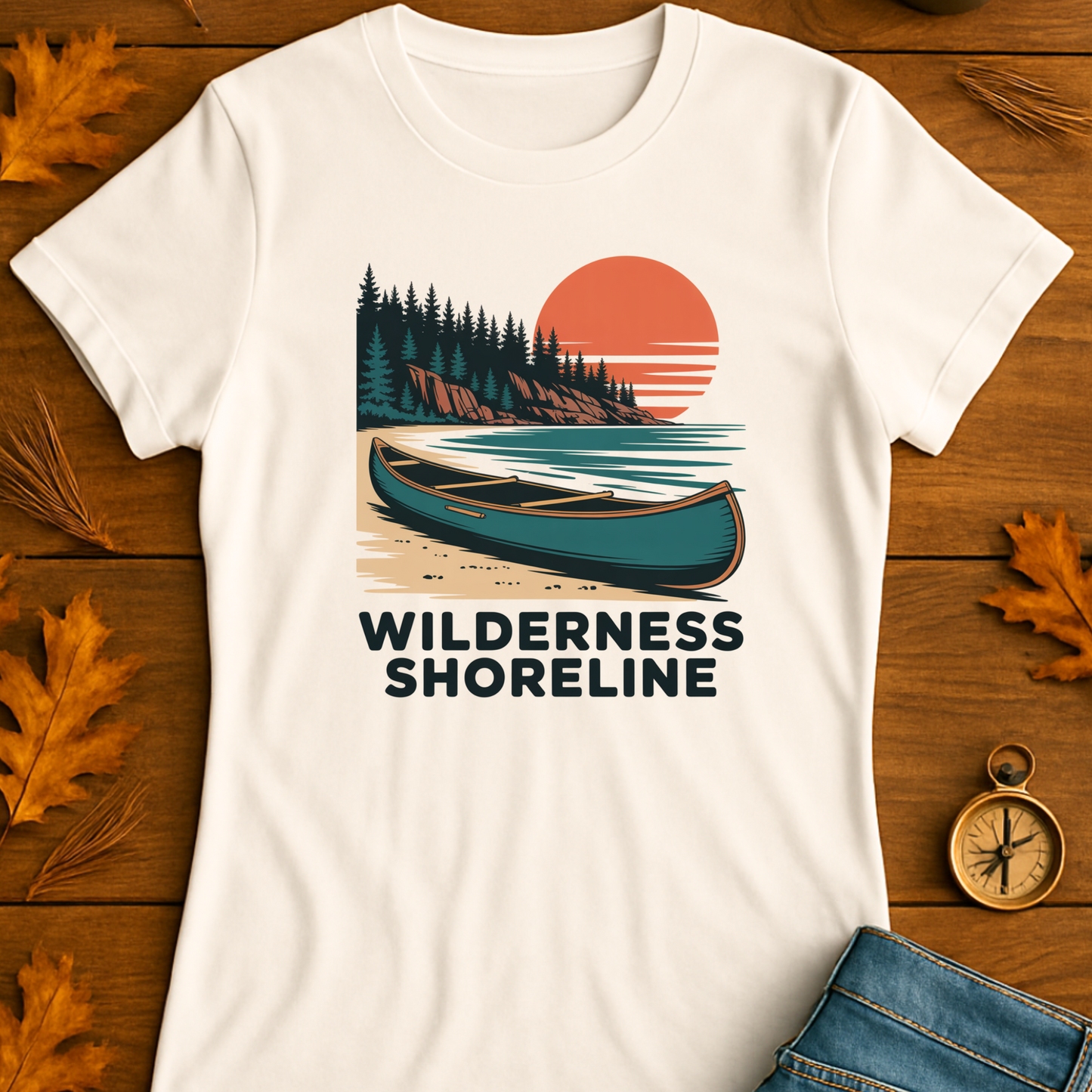 Shoreline Unisex T-Shirt - Wilderness Design