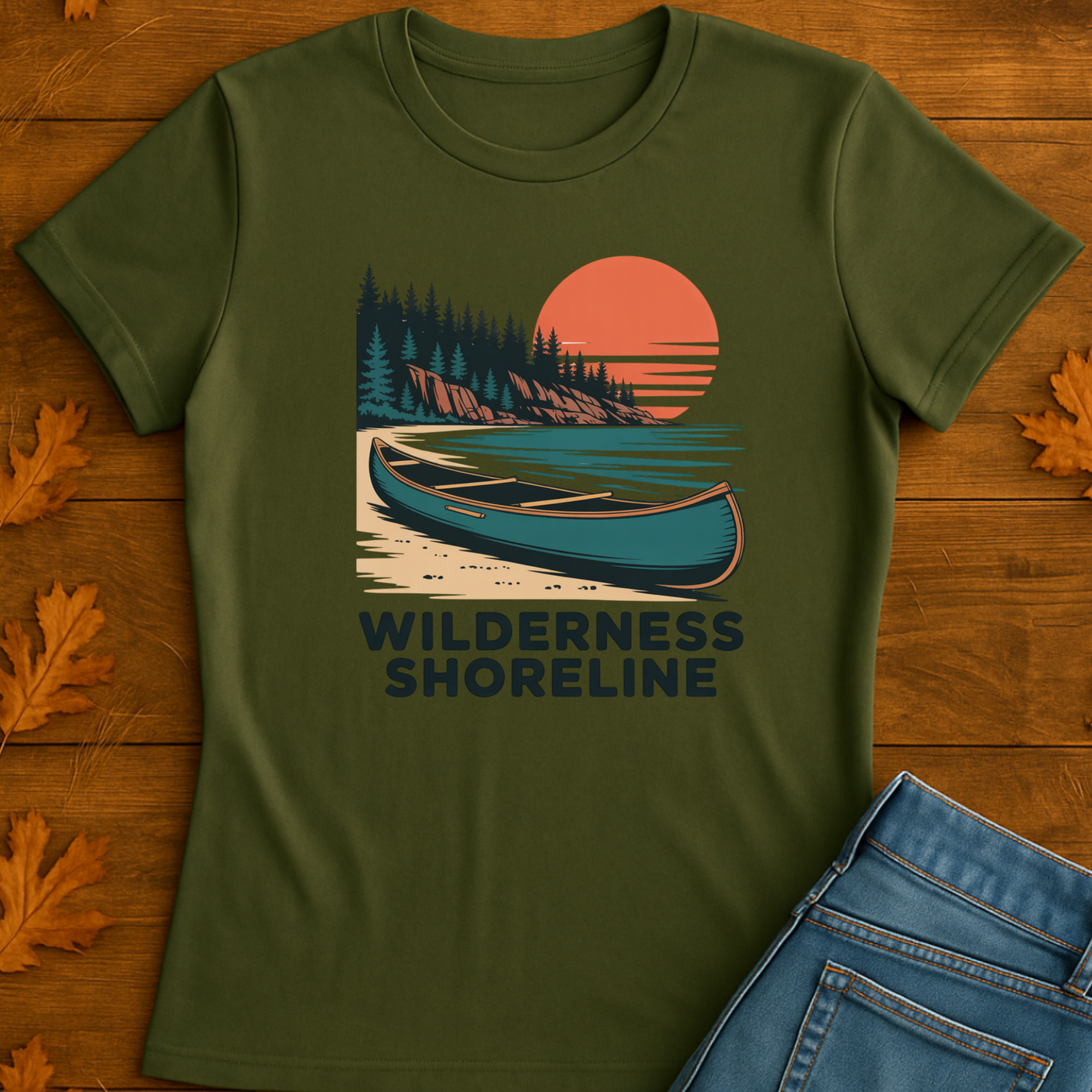 Shoreline Unisex T-Shirt - Wilderness Design