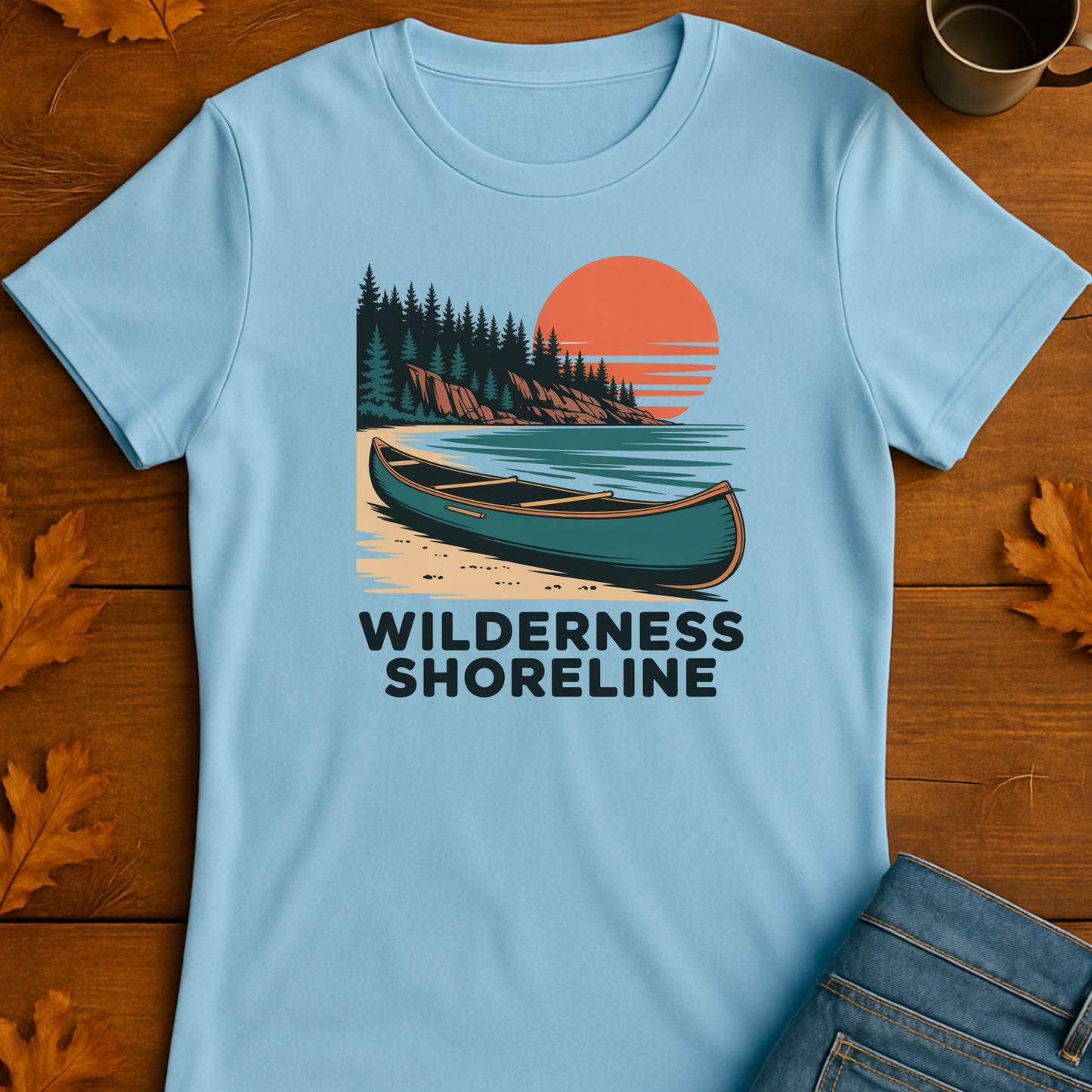 Shoreline Unisex T-Shirt - Wilderness Design