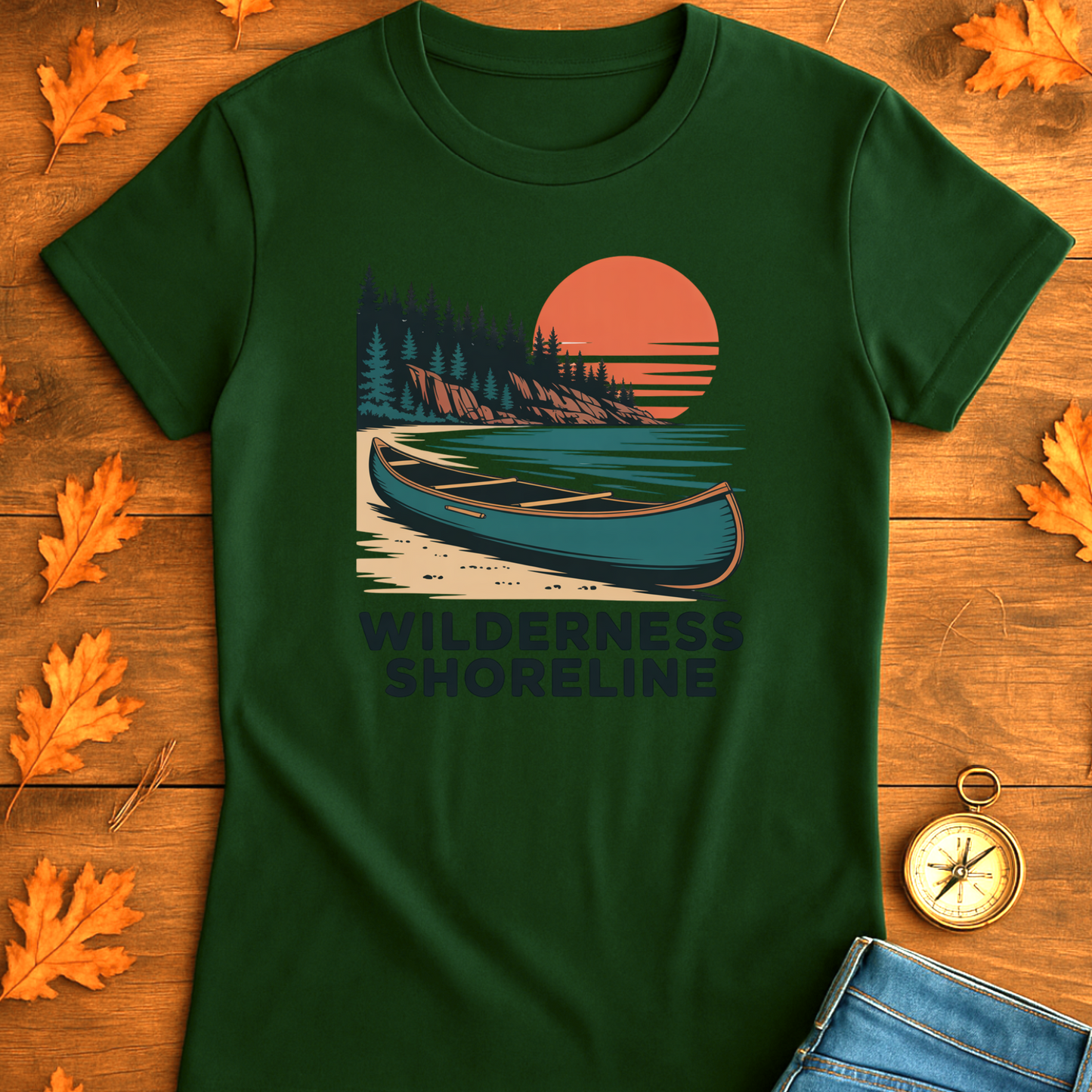 Shoreline Unisex T-Shirt - Wilderness Design