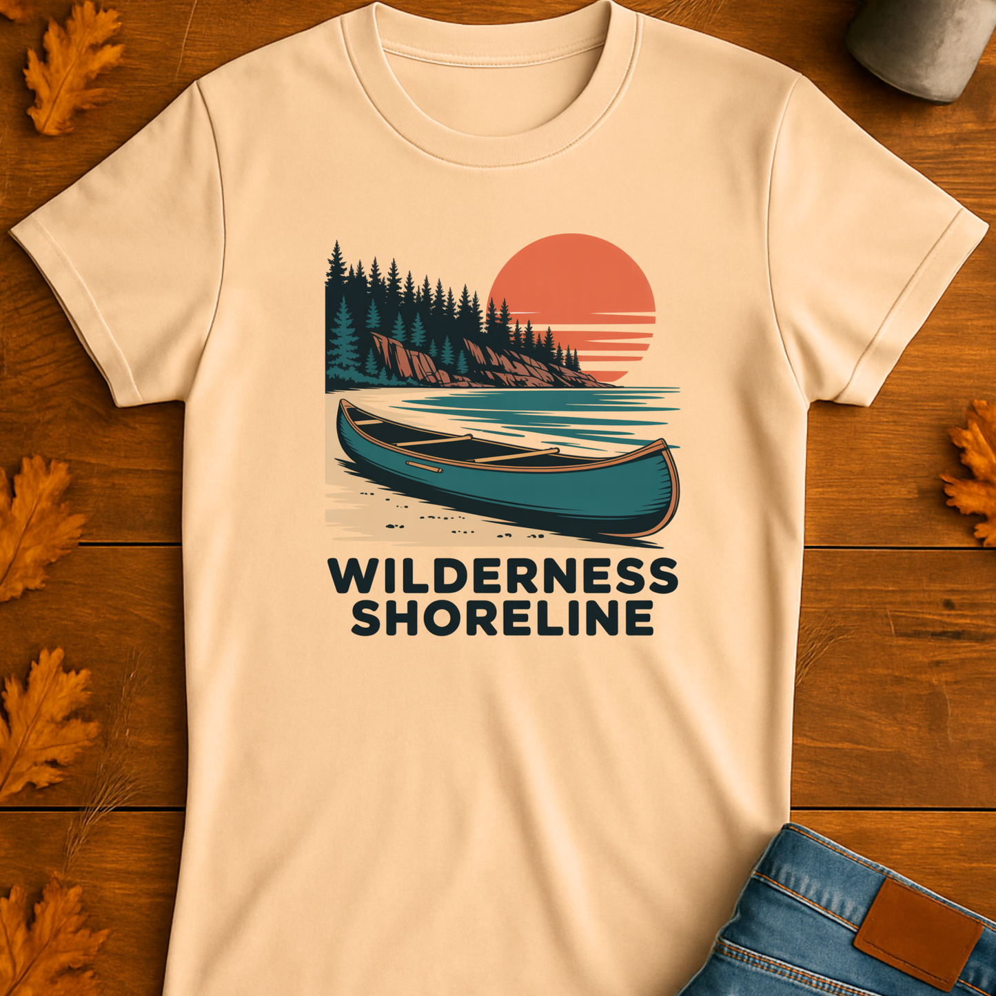 Shoreline Unisex T-Shirt - Wilderness Design